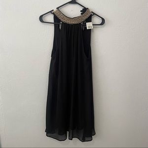 Glam Doll Black Embellished Cocktail Dress - XS